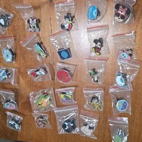 Disney Other - Lot of 25 Disney Pins – All Different, 100% Tradable, Free Shipping!